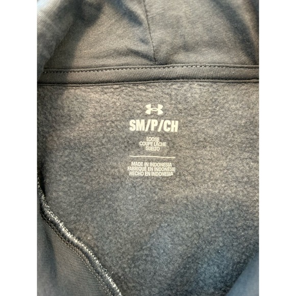 Under Armour Men's Rival Wordmark Colorblock Hoodie, Size S. Wom149 * - Picture 5 of 8